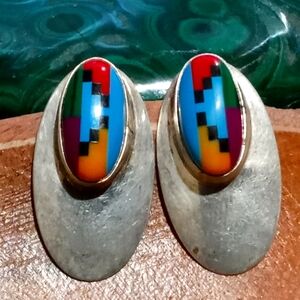 Vintage Zuni Earrings
